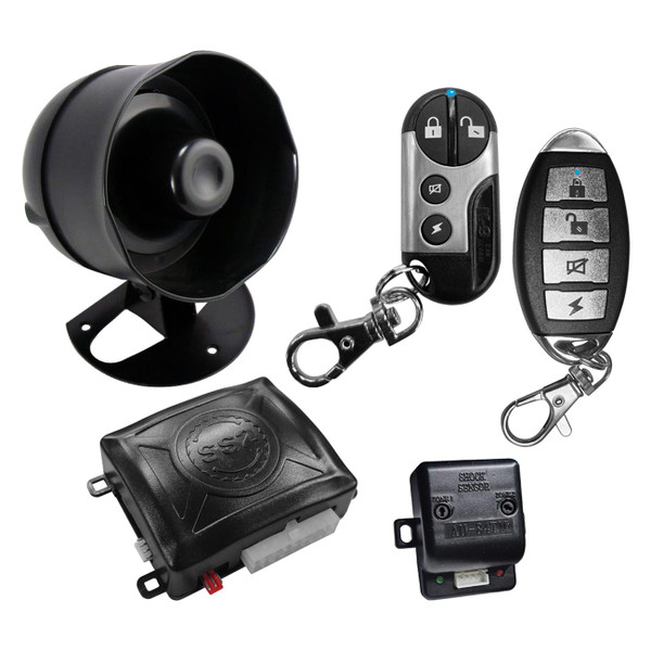 Omega *tmundialssx* K-9 Car Alarm/keyless Entry With (2) 4-button Remote Transmitters