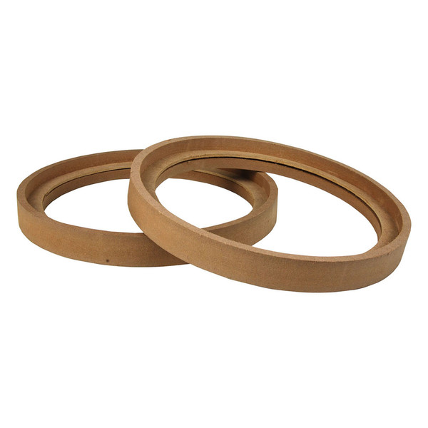Nippon Mdf Speaker Ring: 8″ - Recess With Bezel 1/2″ Extension (pair)