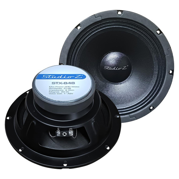 Studio-z 8" Replacement Woofer 200w Max. 8 Ohm Svc