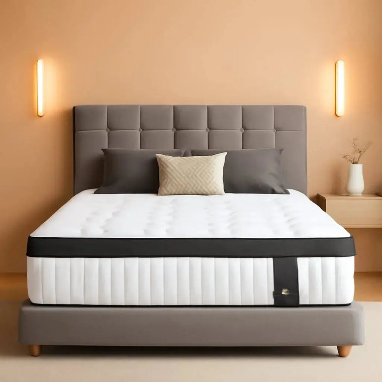 King Size Mattress With Pocket Springs Temperature Regulated ShipItFurniture