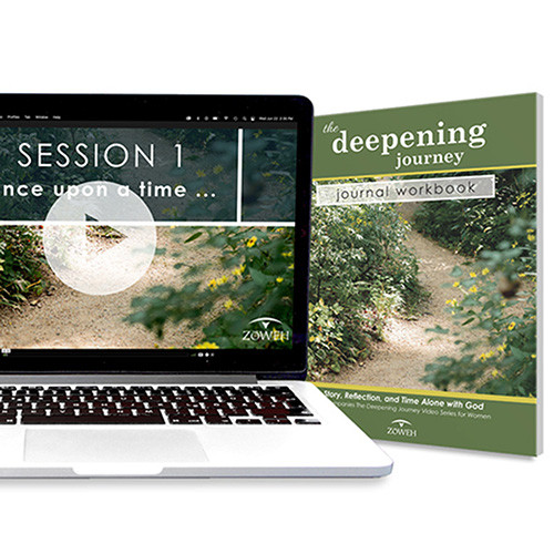 The Deepening Journey 6-Session Video Series for Women with Journal Workbook