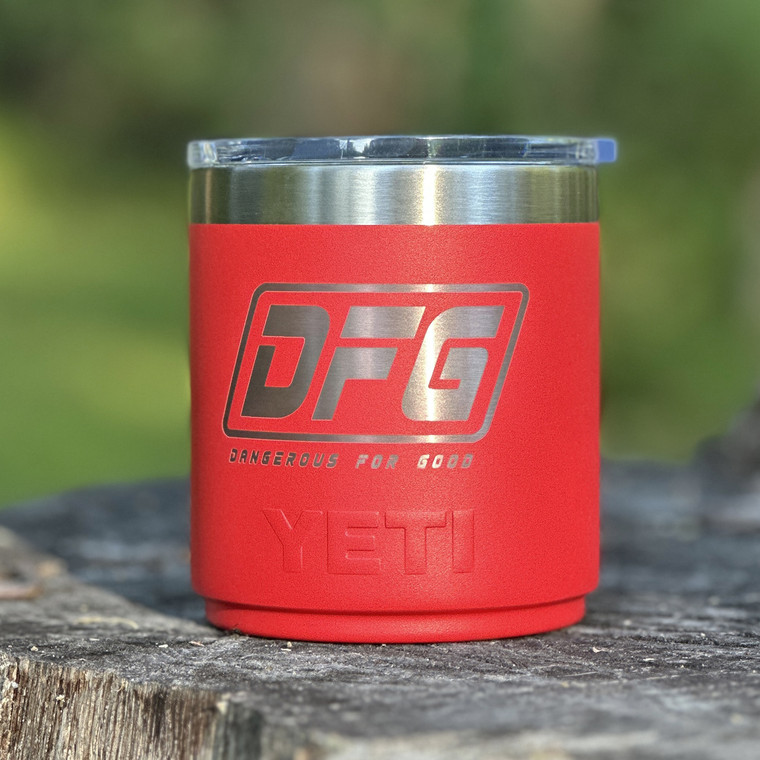 Dangerous For Good Yeti Rambler (10 oz) Red
