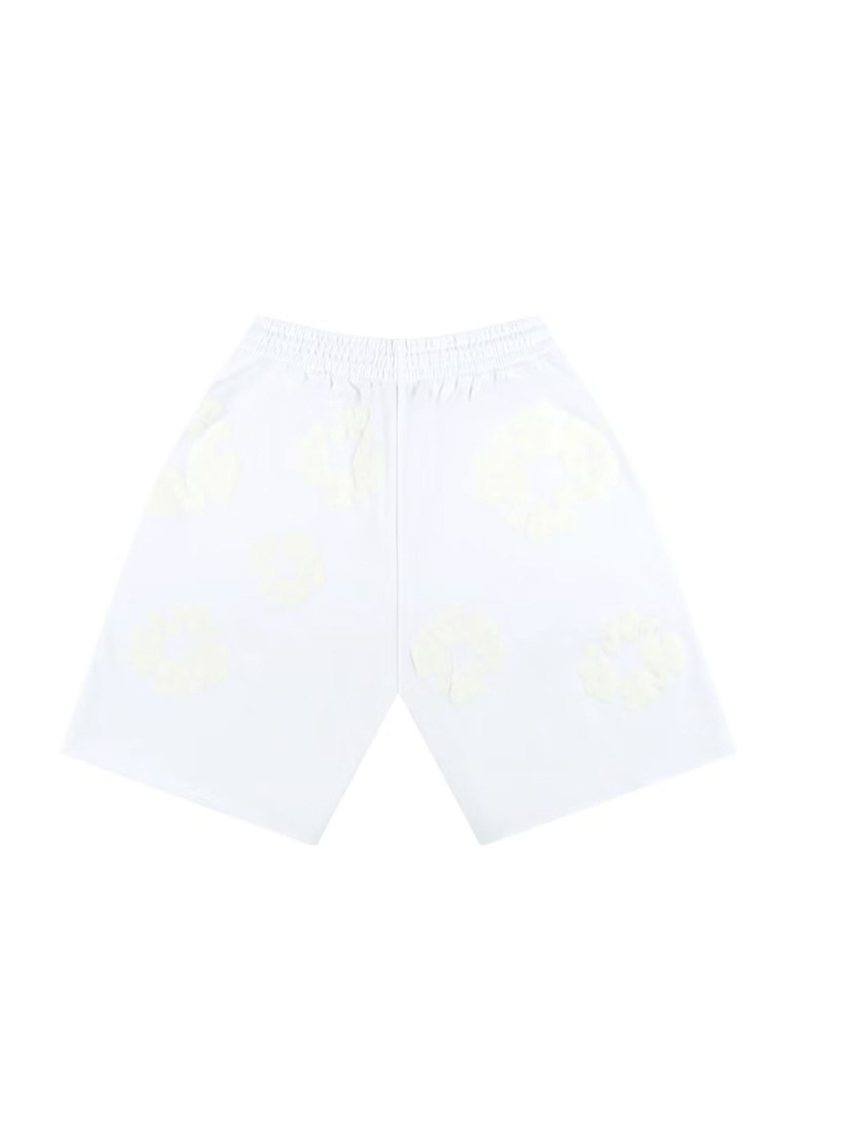 Denim Tears Mono Cotton Wreath Shorts White