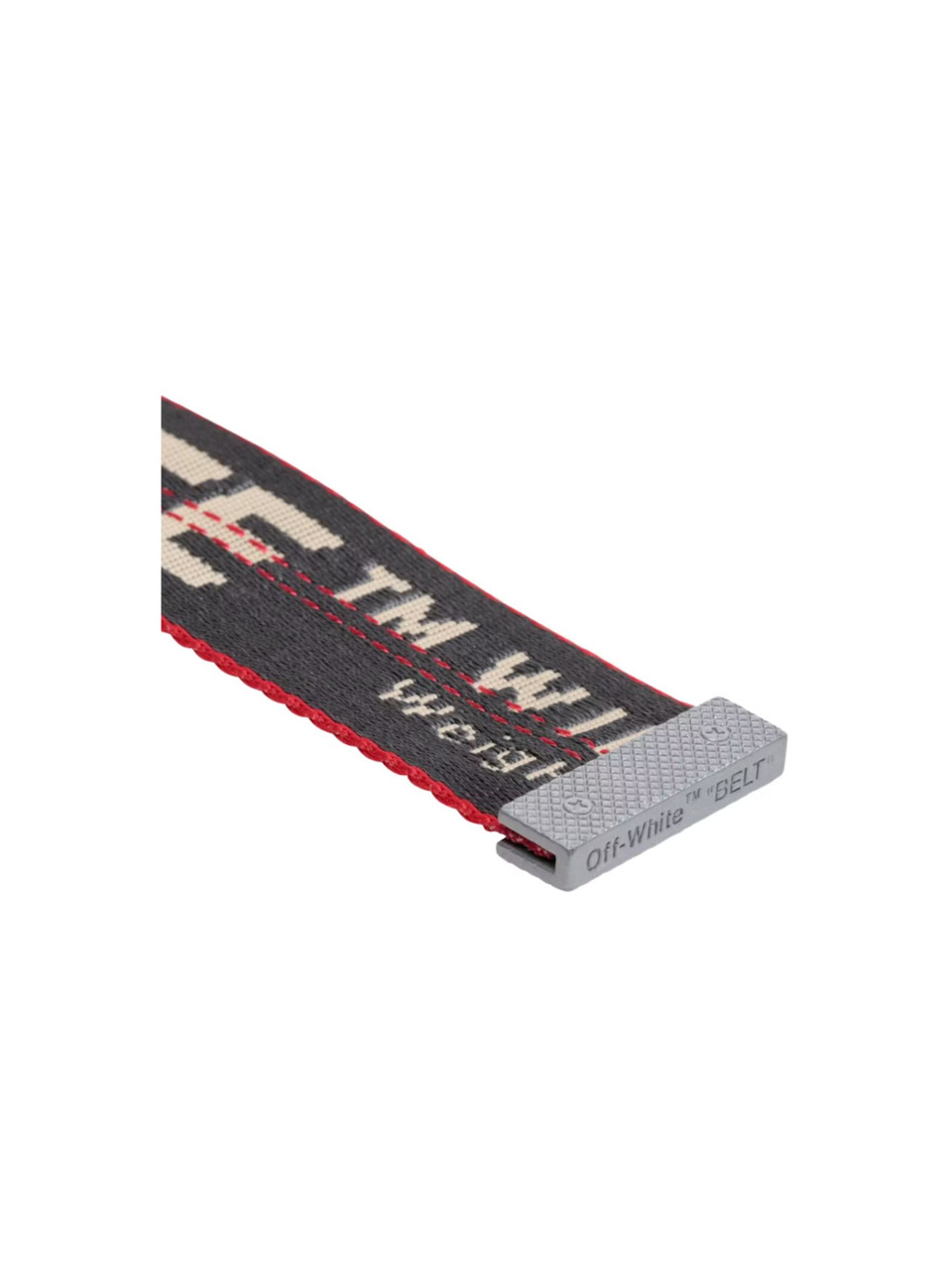 OFF-WHITE Industrial Belt Anthracite/Red