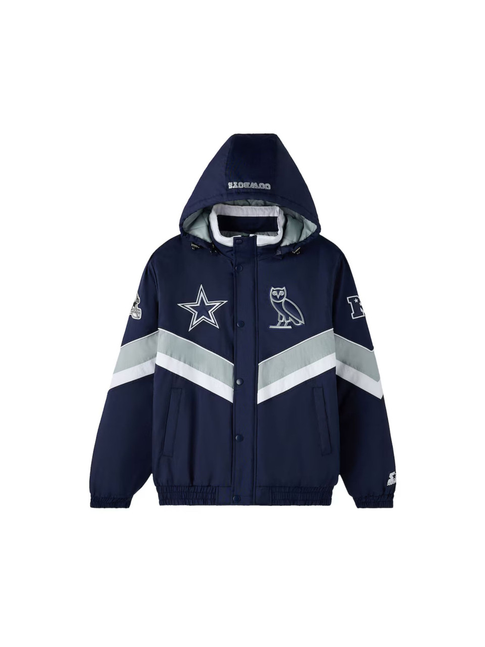 OVO NFL Dallas Cowboys Starter Sideline Puffer Jacket