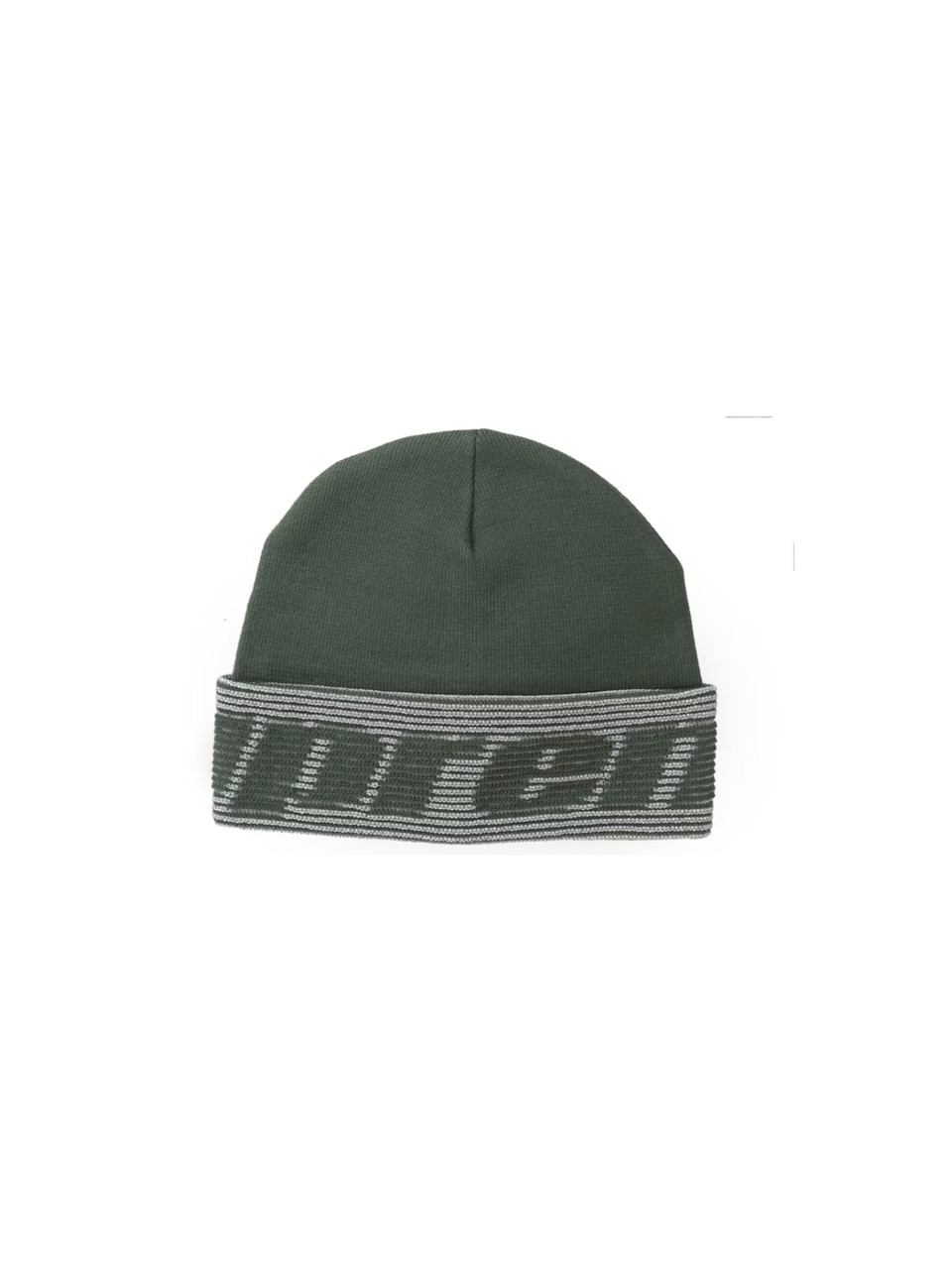 Supreme Reflective Jacquard Beanie Dark Green