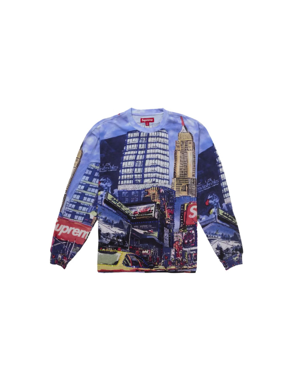 Supreme Skyline Sequin L/S Top Day
