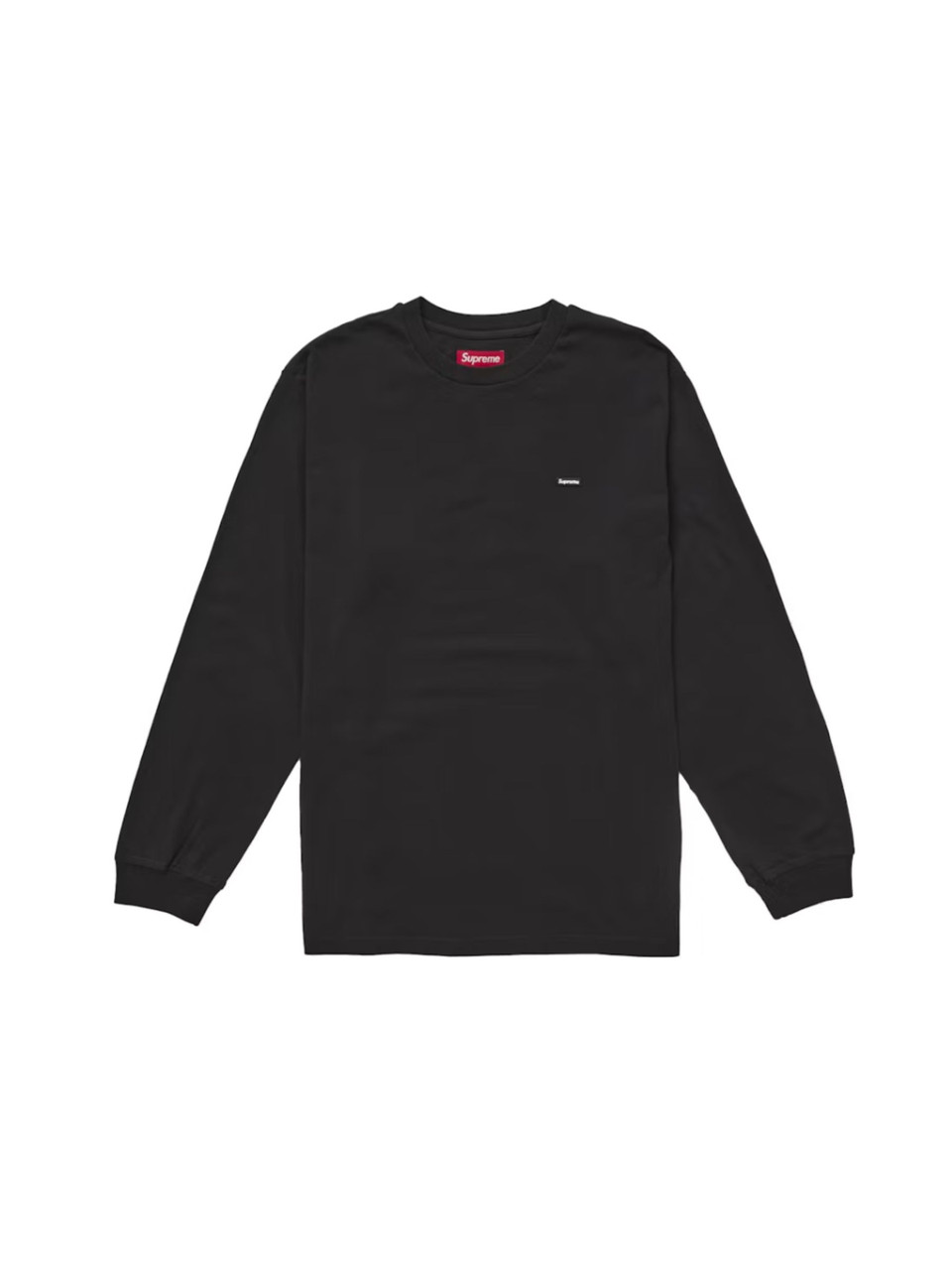 Supreme Small Box L/S Tee (SS25) Black