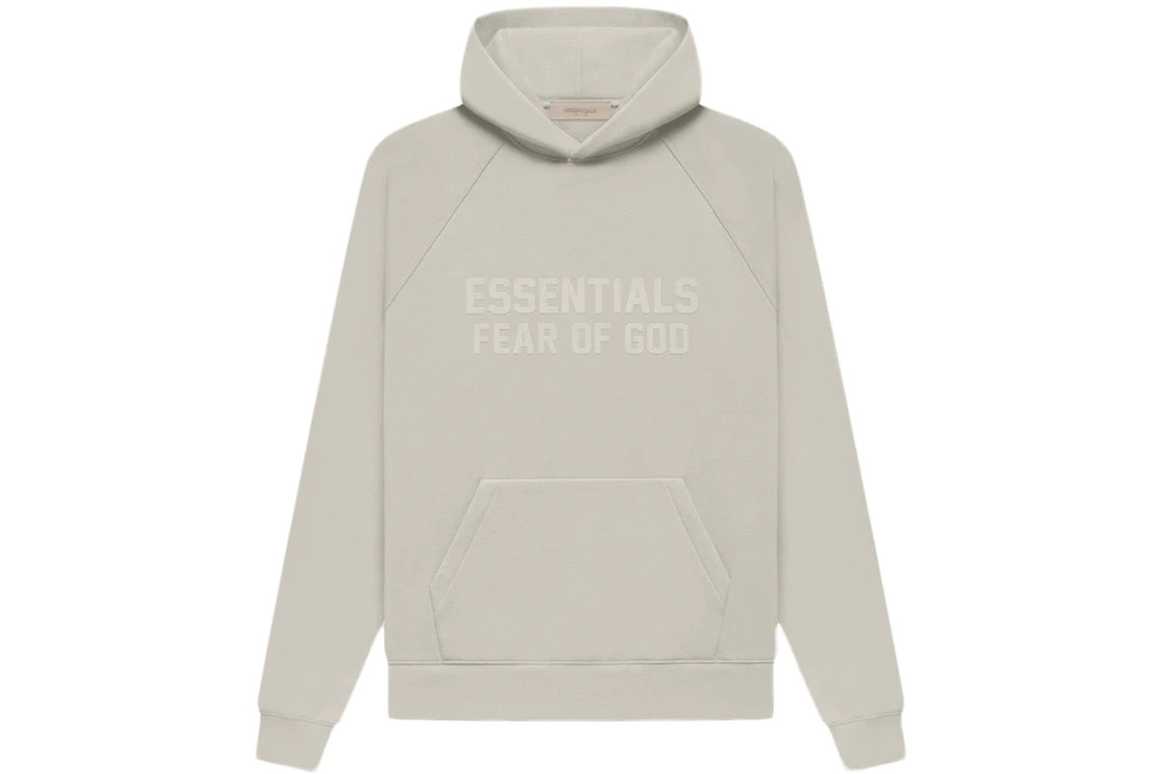 パーカー・フーディ FW17 FOG FEAR OF GOD ESSENTIALS PULLOVER HOODIE SILVER SAGE Fear of God Essentials Hoodie Smoke