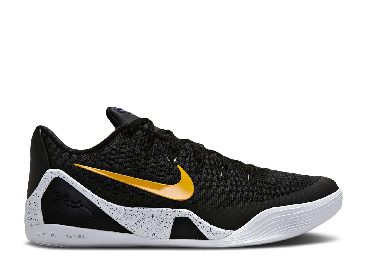 Nike Kobe 9 EM Low Protro TB Black University Gold