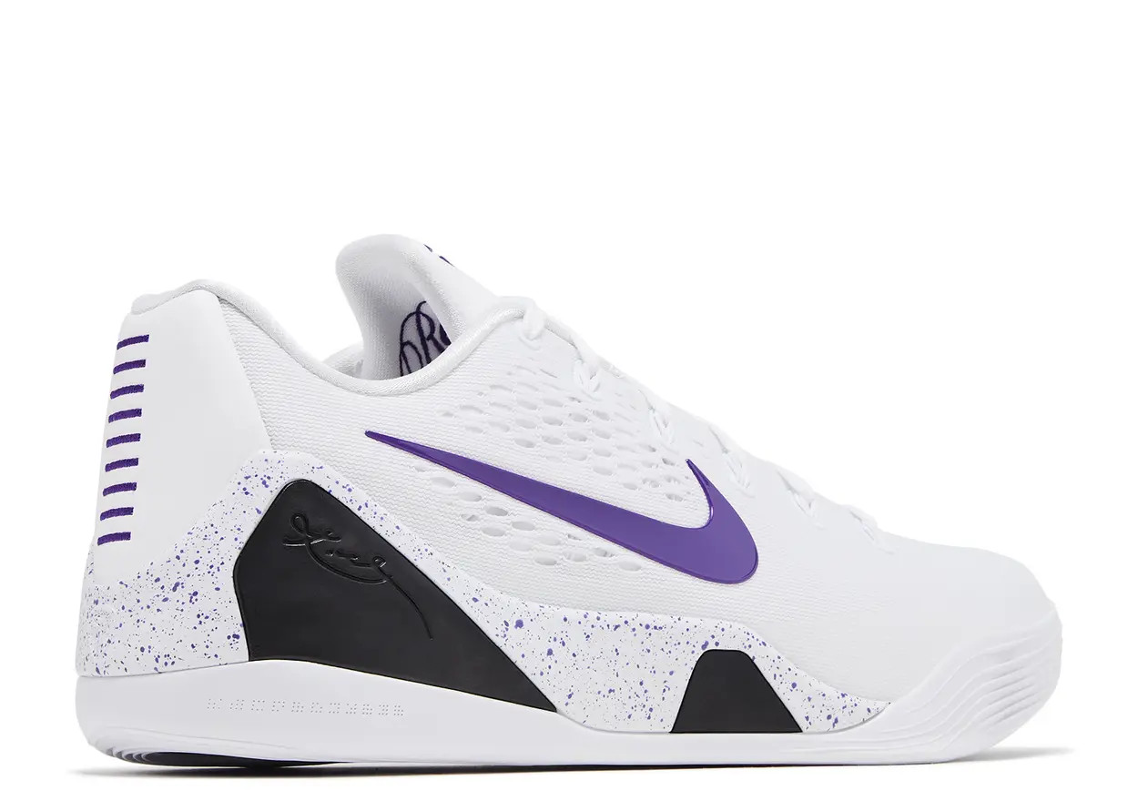 Nike Kobe 9 プロトロ　シューズ ホワイト/パープル Nike Kobe 9 Elite EM Protro White Court Purple