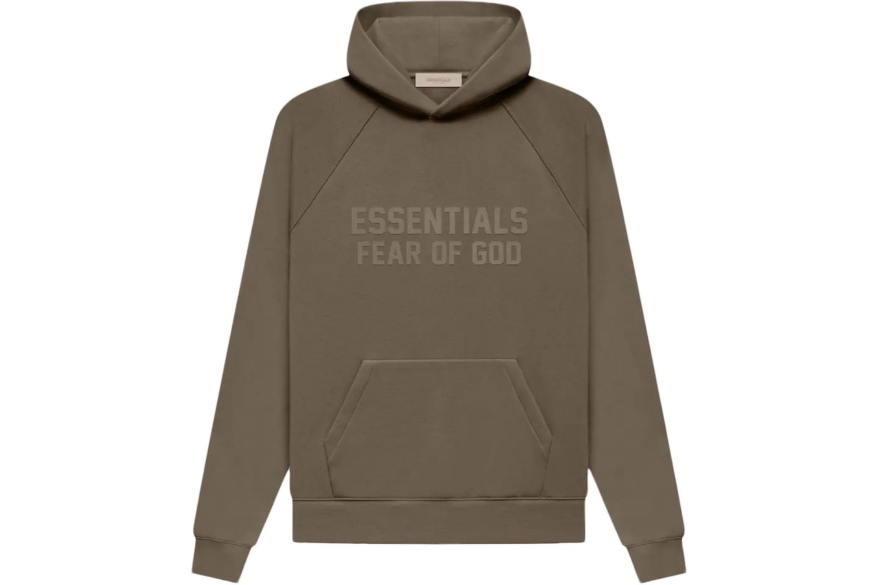 Fear of God Essentials Hoodie Wood