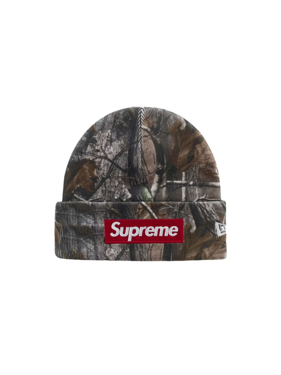 Supreme New Era Box Logo Beanie (FW25) Realtree AP Camo