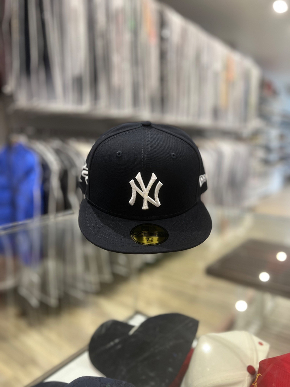 Supreme New York Yankees New Era 59Fifty Fitted Hat Navy - Pure 10