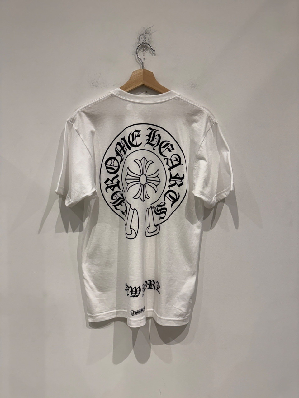Chrome Hearts New York Exclusive Horseshoe T-shirt White - Pure 10