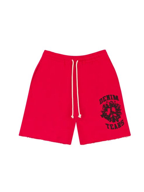 Denim Tears Denim University Sweat Shorts Red