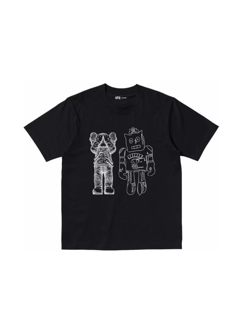 Kaws X Uniqlo T-shirt Black
