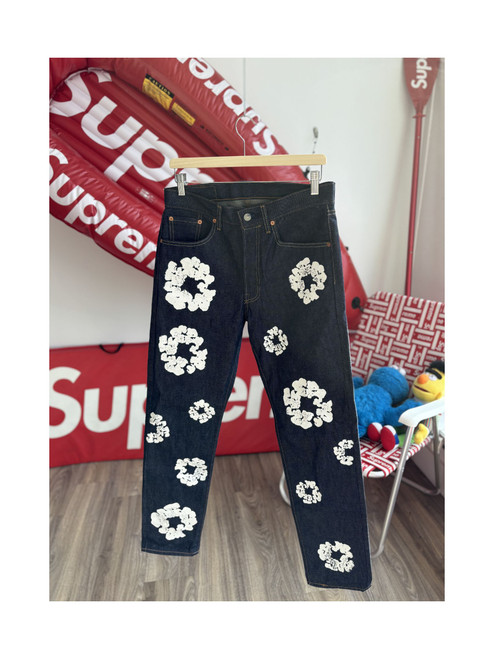 Denim Tears x Levi's Cotton Wreath Jean Indigo (Pre-Owned)