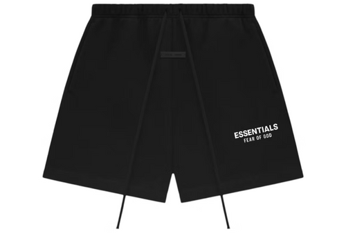 Fear of God Essentials Classic Sweatshort Jet Black Fear of God Essentials Classic Sweatshort Jet Black