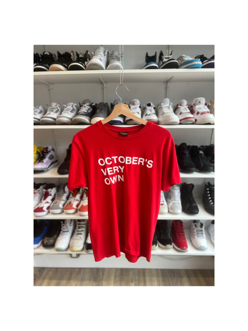 OVO Octobers Very Own Shirt Red (Pre-owned)
