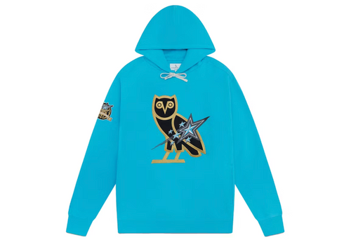 OVO x Scarborough Shooting Stars OG Hoodie Ocean Blue