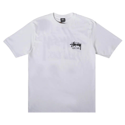 Stussy Stock New York Tee White