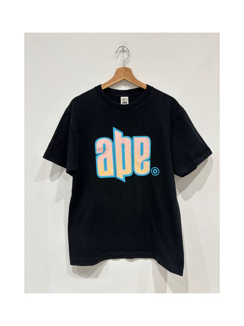 Bape abe Logo Tee Black (Pre-Owned)