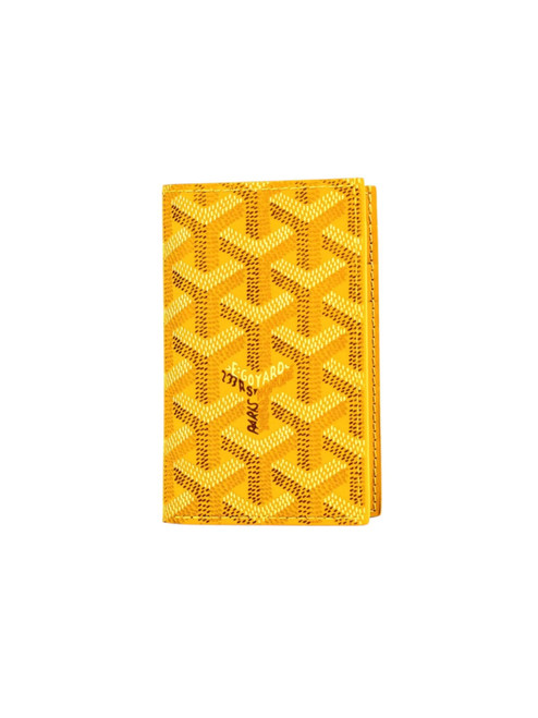 Goyard Saint Pierre Card Holder Yellow