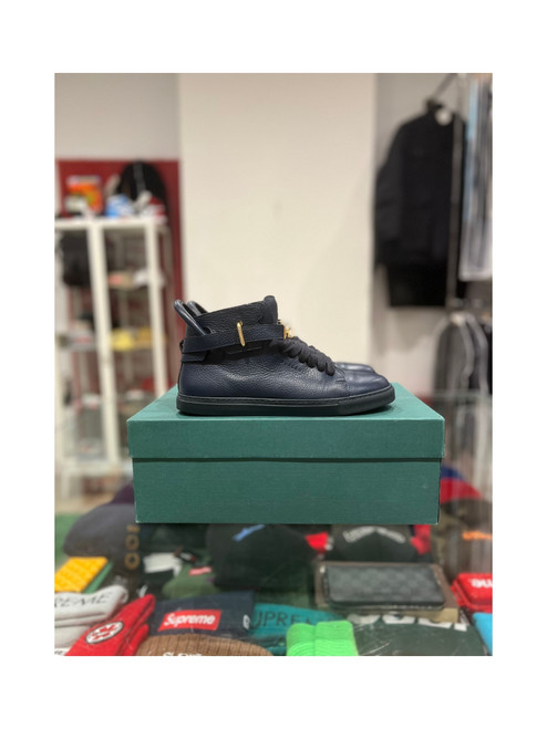 Buscemi 100MM High Top Sneaker Navy (Pre-Owned)