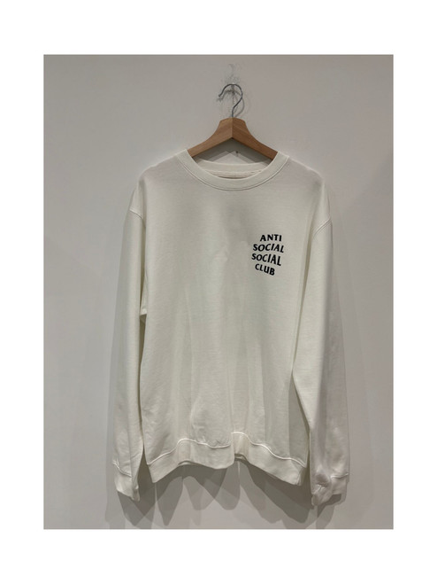 Anti Social Social Club Kkoch Crewneck White