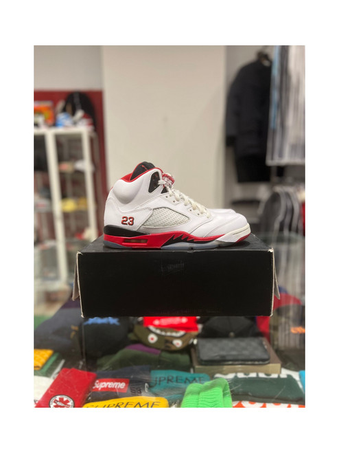 Jordan 5 Fire Red Black Tongue (2013) (Pre-Owned)