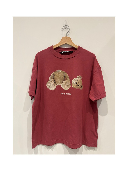 Palm Angels Bear Shirt Red (Pre-Owned)