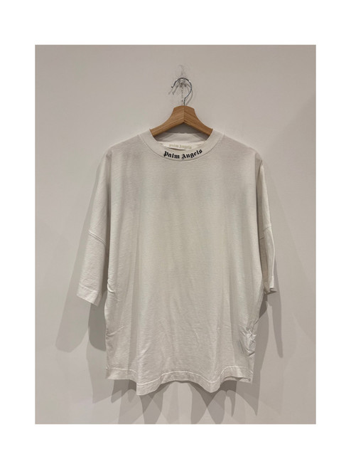 Palm Angels Classic Logo Shirt White (Pre-Owned)