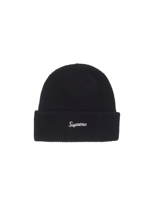 Supreme Loose Gauge Beanie (FW25) Black