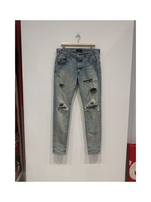 Amiri MX1 Bandanna Skinny Jeans (Pre-Owned)