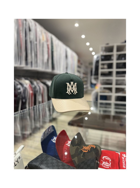 Amiri Two-Toned MA Embroidered Cap (Pre-Owned)