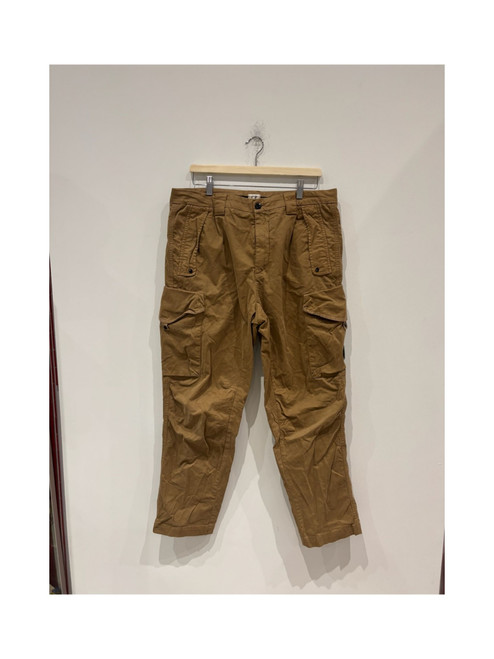 C.P. Company Logo Patch Cargo Pants Beige (Pre-Owned)