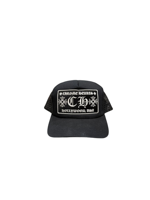 Chrome Hearts Hollywood Trucker Cap Black (Pre-Owned)