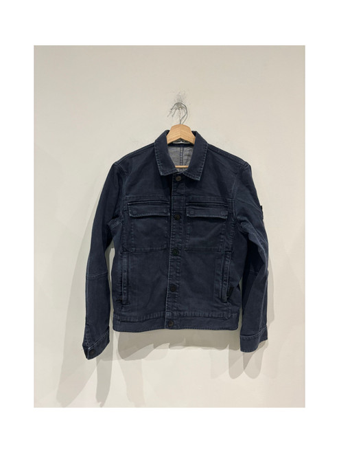 Stone Island Denim Jacket Navy (Pre-Owned)