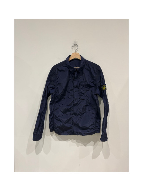 Stone Island Nylon Jacket Navy (Pre-Owned)