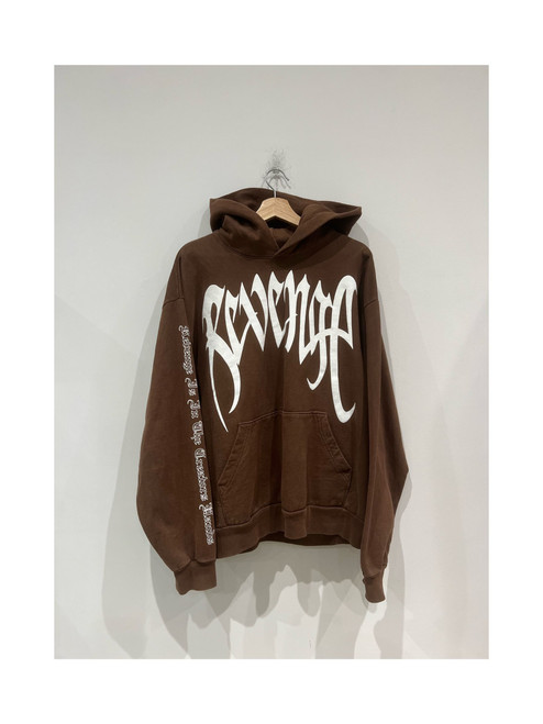 Revenge Heartbreak Logo Hoodie Brown (Pre-Owned)