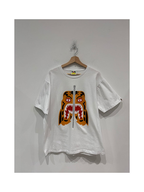 Bape Tiger Tee White (Pre-Owned)