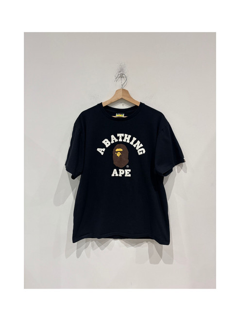 Bape College Tee Black (Pre-Owned)