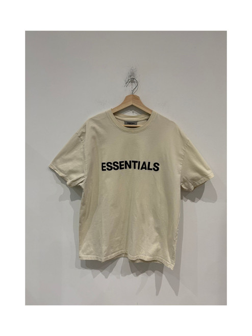 Fear of God Essentials Short Sleeve Tee Buttercream (Pre-Owned)