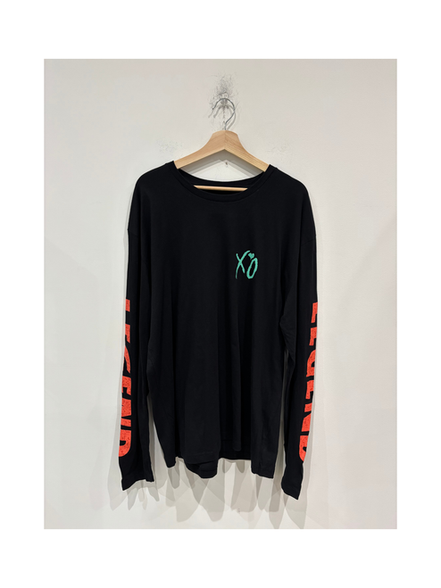 The Weekend Tour Long Sleeve Tee Black