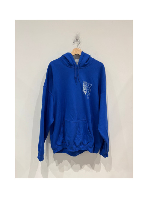 Travis Scott Birds Eye View Concert Tour Coachella Hoodie Sweatshirt Blue