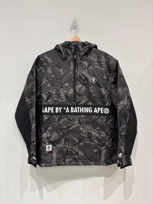 Aape By A Bathing Ape Funnel-Neck Camouflage Smock Jacket