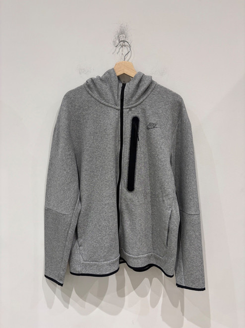 Nike Sportswear Tech Fleece Full Zip Hoodie Grey (Pre-Owned)