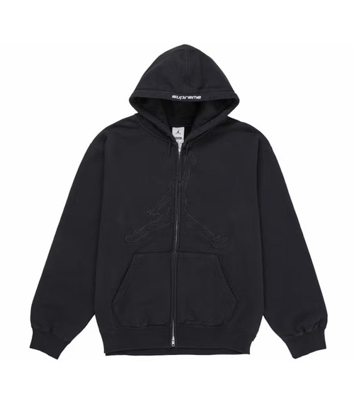 Supreme Jordan Hooded Sweatshirt (SS26) Black
