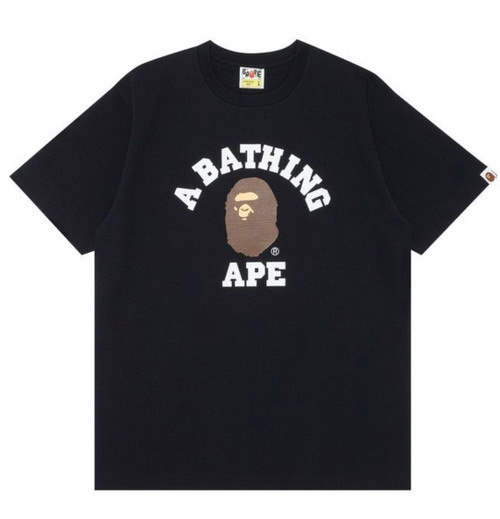 Bape Black College T-shirt